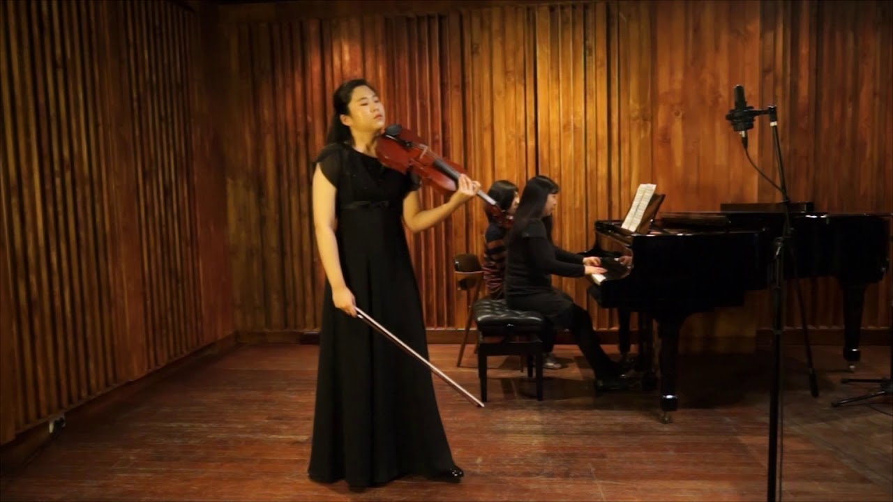 Frank Sonata for Violin(Viola) and Piano 4th movement - YouTube
