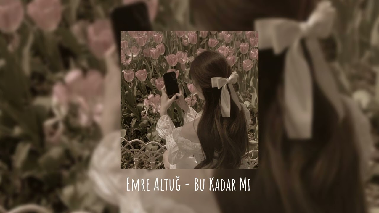 ✨Emre Altuğ - Bu Kadar Mı (speed up)