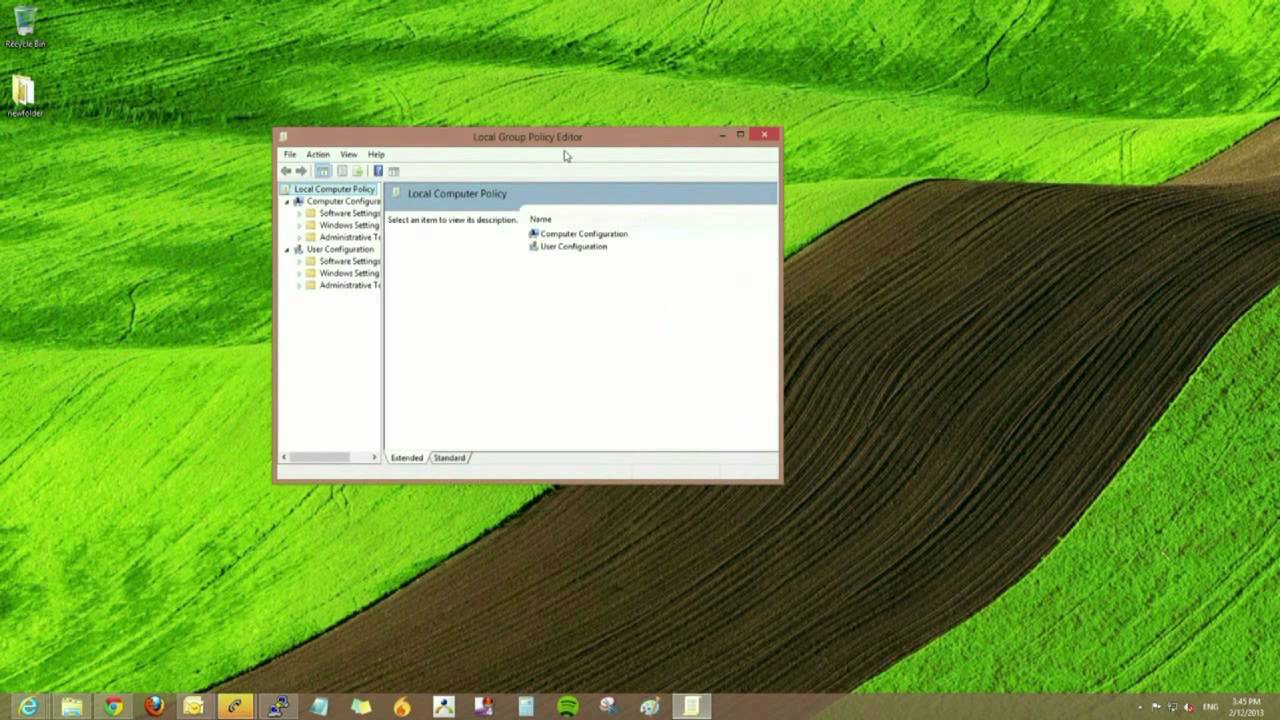 Windows 8 How To Disable The Lock Screen YouTube