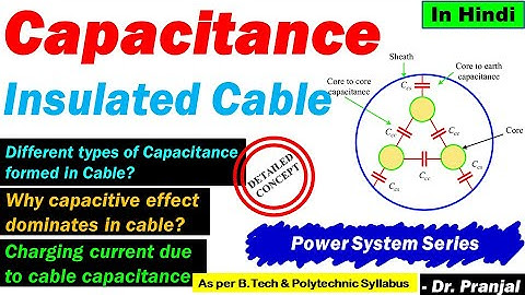 L93: Capacitance of Insulated Cable | Insulation Resistance | Electric Power Cable | Power System