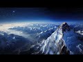 Majestic Snowy Mountain Peak Loop 4K