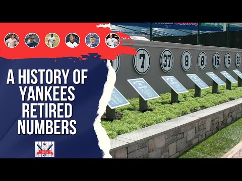 Yankees retired numbers and 23 legends who wore them 