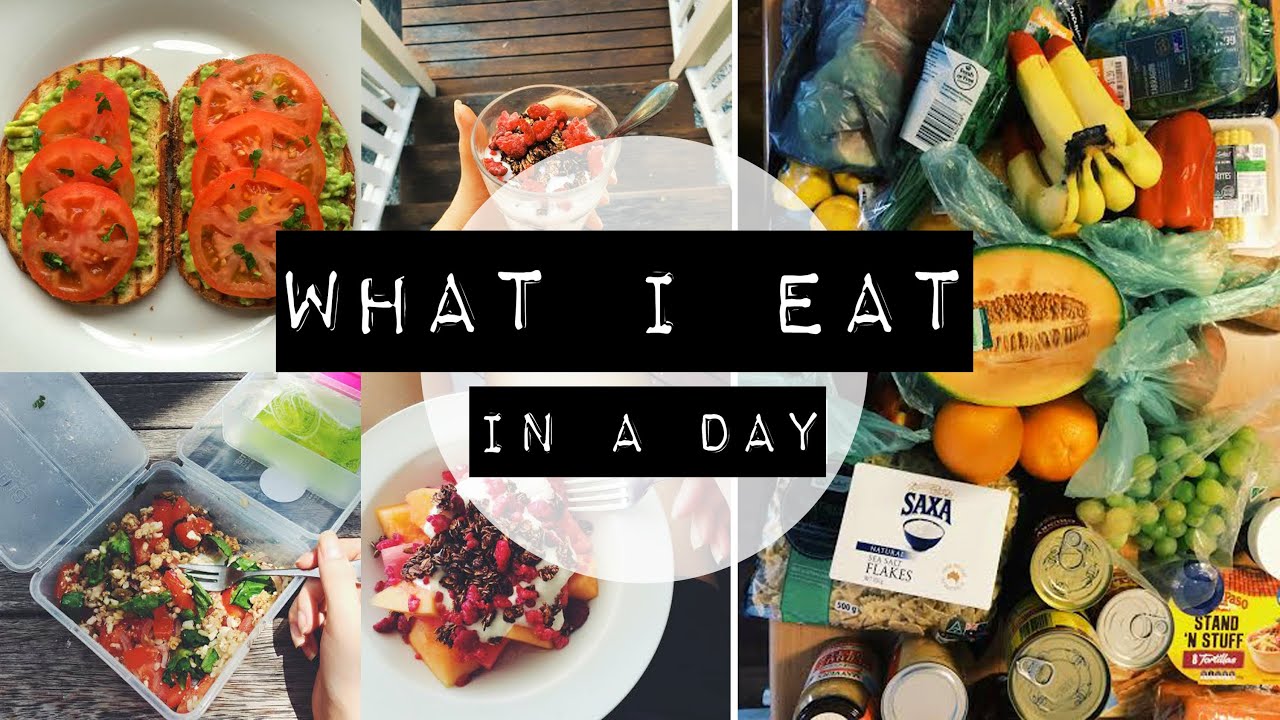 What I Eat in a Day! | Healthy & Clean ♡ - YouTube