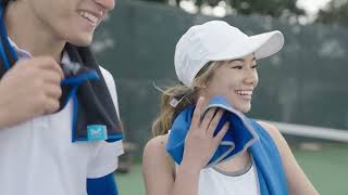 MISSION Cooling Booney Unisex Hat with UPF 50 & MAX Cooling Towel on QVC