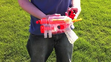 Nerf N-Strike Nite Finder - Range Test (Stock)