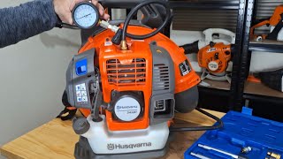 How to Test Compression on Your back pack Leaf Blower. Stihl & Husqvarna 