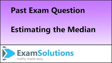 Estimating a Median by Linear Interpolation | Edexcel S1 Statistics June 2014 Q6(b) | ExamSolutions
