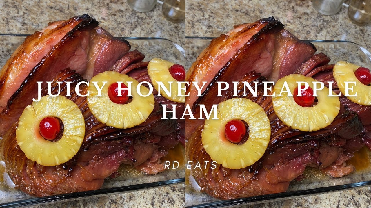 Juicy Honey Pineapple Ham Recipe ! YouTube