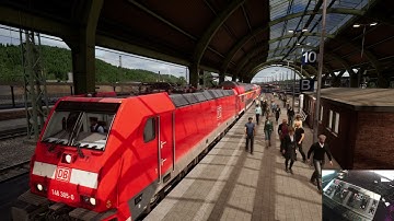 Learning To Drive TSW2: Rhein Rhur Osten - Westbound RE4 Services BR143, BR112.1 & BR146.2