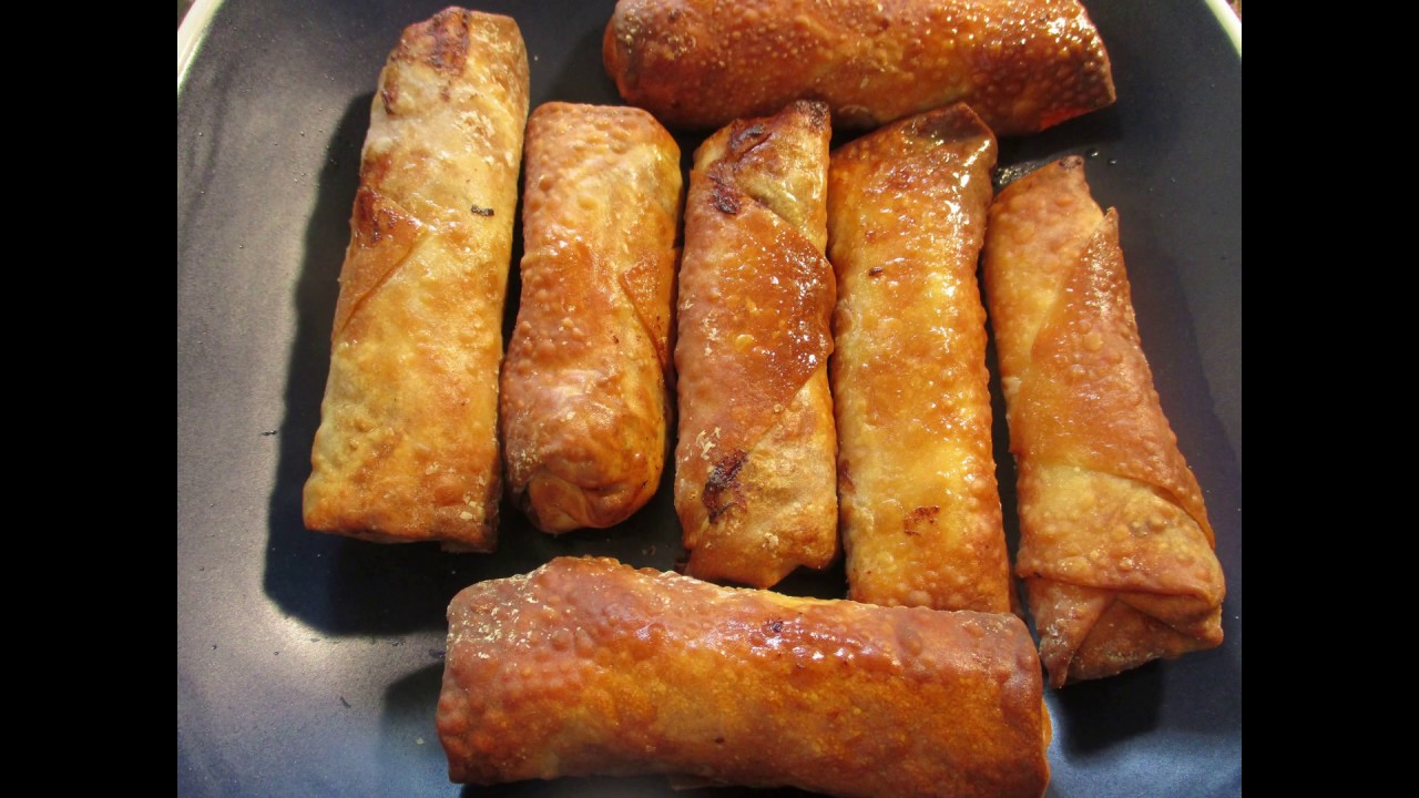Air Fryer Egg Rolls - Homemade