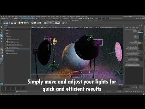 Maya Lighting Rig - Renderman and Arnold