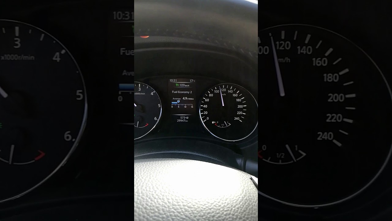 Nissan qashqai 1.5 dci fuel consumtion 110 kmph YouTube
