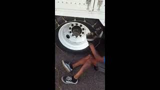 How to properly install chains on tires for safe traveling during winter weather by A-Mrazek Moving Company St. Louis, MO 21 views 7 years ago 4 minutes, 18 seconds