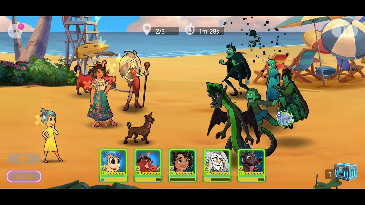 Disney Heroes: Battle Mode Chapter 88: A Sandy Showdown (P1)