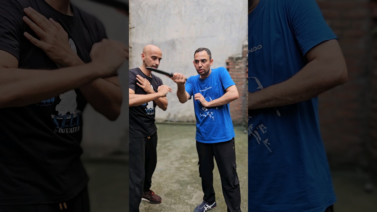 Knife Tapping drill Pekiti Tirsia Kali 