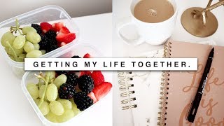Getting My Life Together! Organization, Planning & Goals!