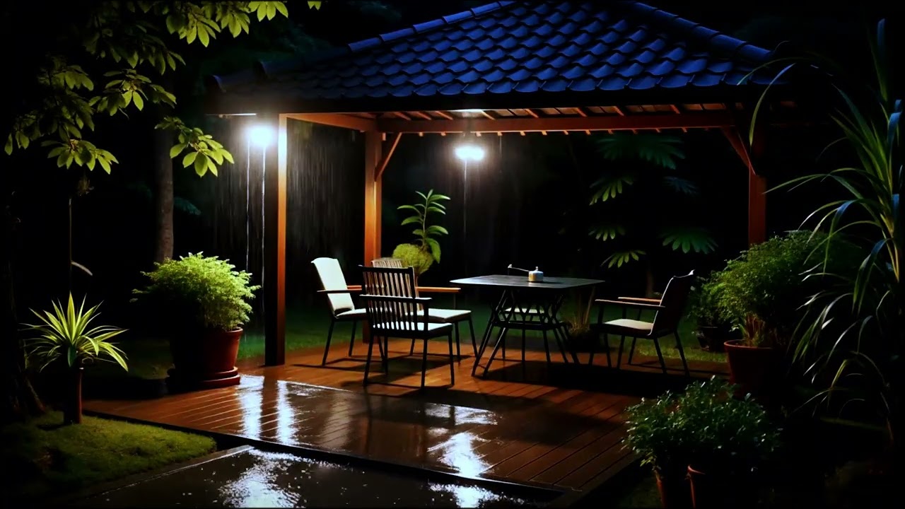 Gamma Brain Waves with Soft Rain | Ultimate Study & Concentration Soundscape