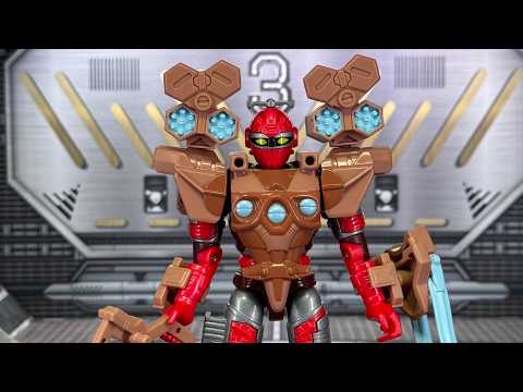 Mega Spectra Red Striker Toy Review - Beetleborgs Force - 1998