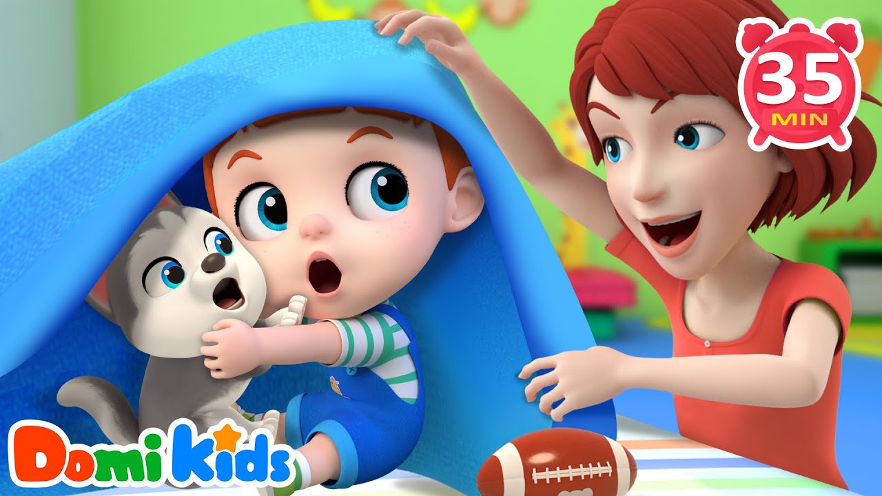 捉迷藏🙈｜寶寶互動遊戲｜趣味兒歌｜Hide and Seek Song｜早教必備｜寶貝多米