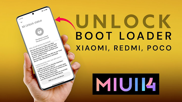 Hướng dẫn unlock bootloader xiaomi redmi note 4x	Informational