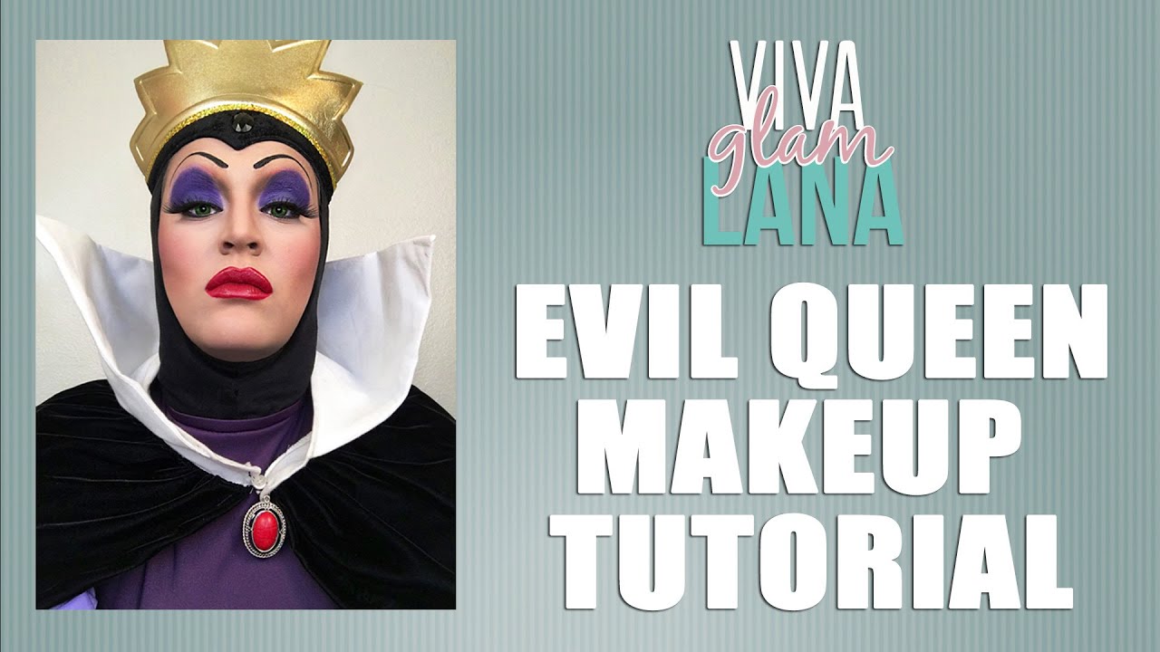 Evil Queen Makeup Tutorial VivaGlamLana YouTube
