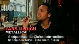 Metallica - S&M Interview (1999) [Finnish TV Report]