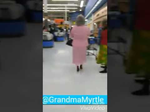 Twerking old lady