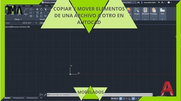Copiar o mover elementos de una archivo a otro en AutoCAD (Método mejorado)