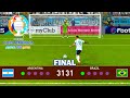 Argentina vs Brazil - Penalty Shootout - Final Copa America 2021 - eFootball PES 2021 Gameplay