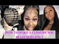 HOW TO MAKE A WIG CLOSURE  LIKE A PRO || BEGINNERS ONLY || DSOAR BODYWAVE HAIR
