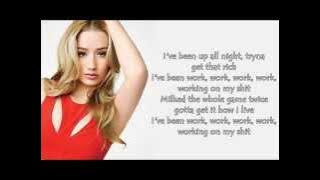Iggy Azalea - Work (Lyrics)