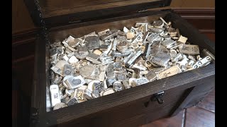 MASSIVE New Treasure Chest That Holds Over 3,500 oz's of Silver!