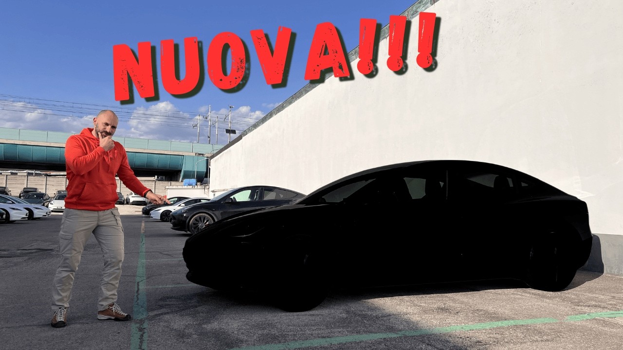 La mia nuova auto... ⚡️Lampi di Tesla