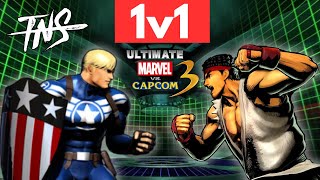 1V1 UMvC3 Tournament! (Ryu Wesker Phoenix Wright Chris Captain America) Pools TOP 8 Tourney Marvel 3
