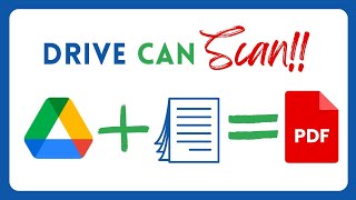 Google Drive is Now a Scanner!!