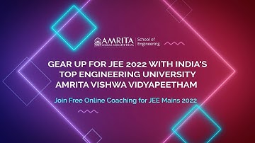 Prepare for JEE 2022 with India