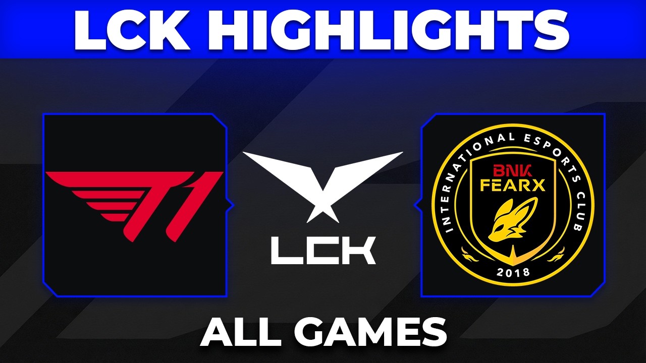 T1 vs BFX Higlights ALL GAMES | LCK CUP Playoffs 2026 | T1 vs BNK FEARX by Onivia
