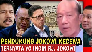 Pendukung Jokowidodo Kecewa, Ternyata Yang Ingin RJ adalah Jokowidodo Sendiri