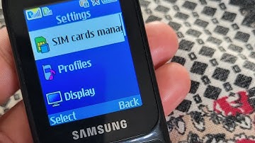 Dual sim call settings in samsung keypad phone | Samsung dual sim setting