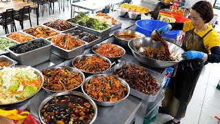 A collection of Korean and Thai buffets that satisfy the price and service