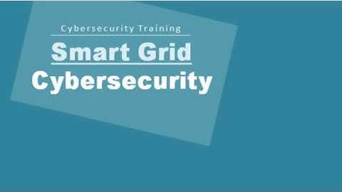 Smart Grid Cybersecurity Training 2019  ‐ Tonex.Com