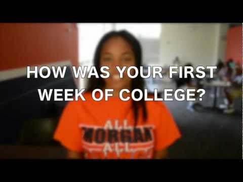 "First Week of College" At Morgan State University