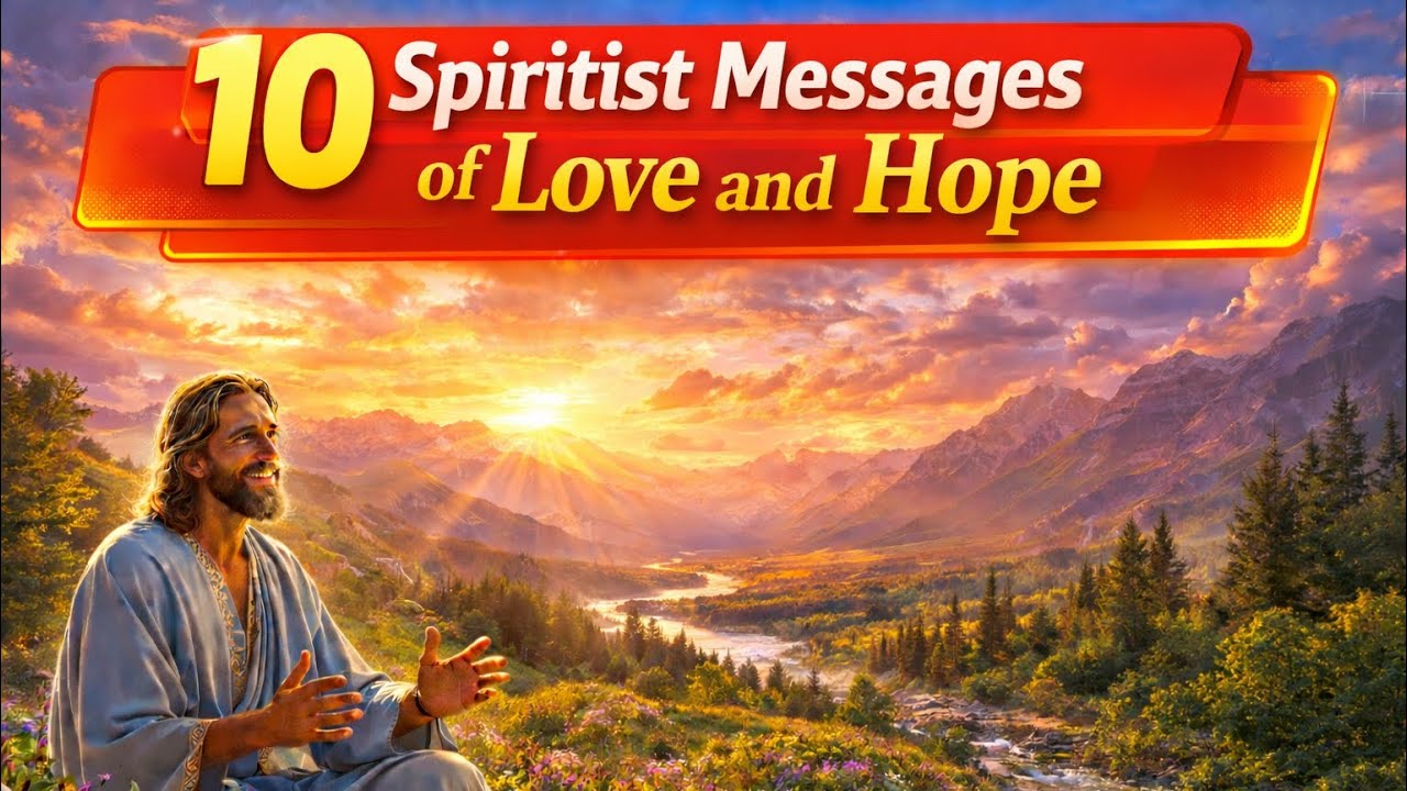 10 Spiritist Messages of Love and Hope | Teachings That Touch the Soul