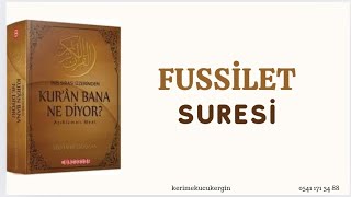 FUSSİLET SURESİ