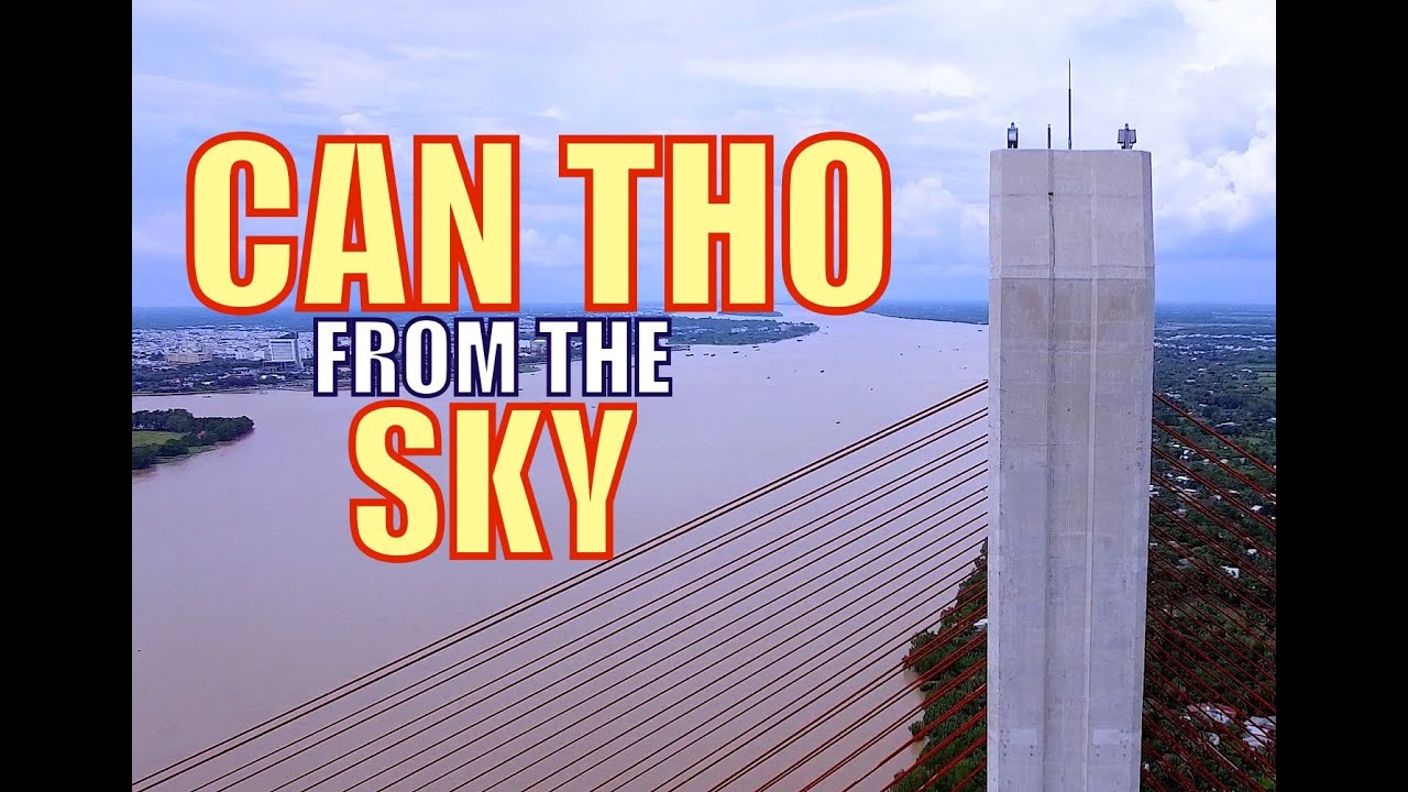 CAN THO today. Vietnam Flycam.