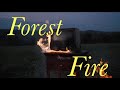 Forest Fire Lyric Video Cross Gray 