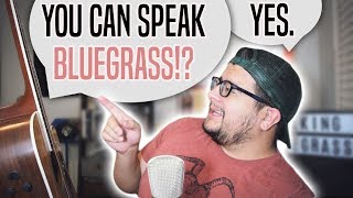 Turning Bluegrass Licks Into Bluegrass Language - Bluegrass Guitar Lesson