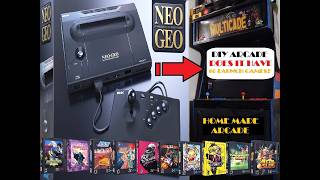 Neo Geo AES+ 10 Launch Games | Does My DIY Arcade Have it?