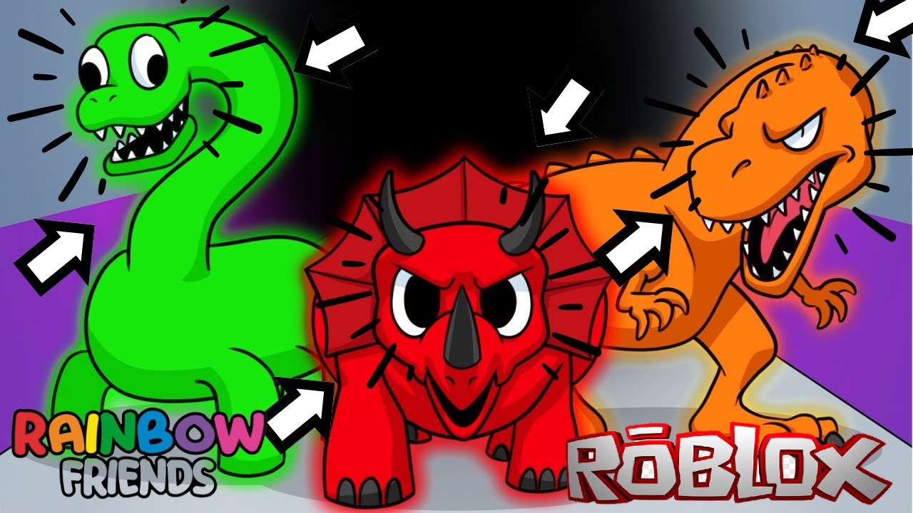 Roblox Rainbow Friends Playtime Série De Desenhos Animados De