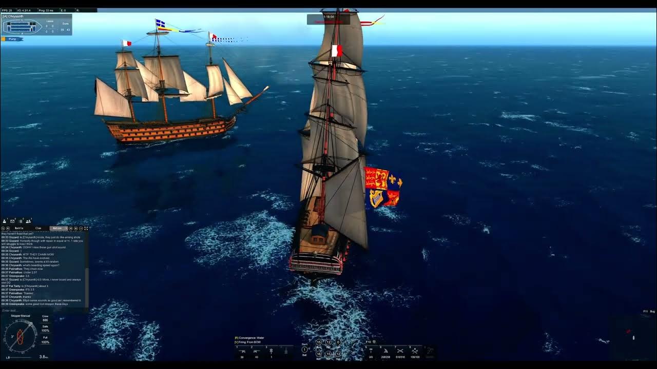 Naval Action PvE Stern Rake is Now Dangerous? (Vic got Bucentaure'd